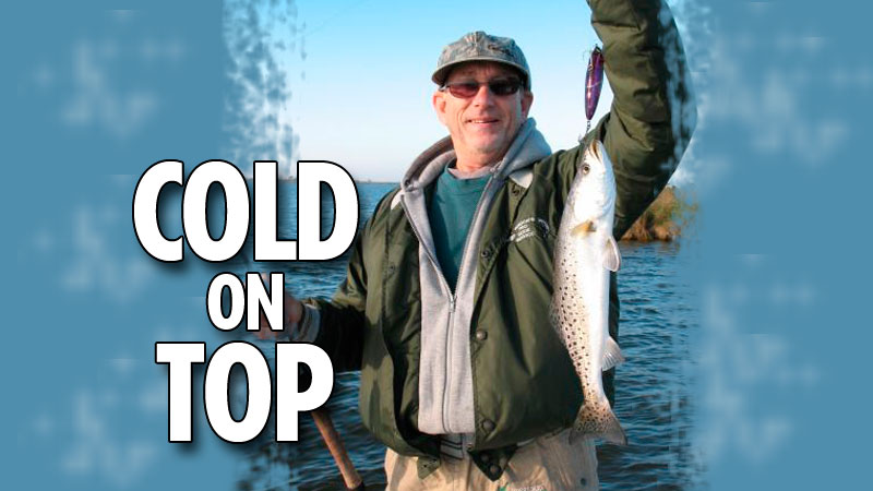 When others head to deep holes in Pointe-aux-Chene’s sulphur mine, Capt. Gordon Matherne heads to the shallows to catch topwater speckled trout.