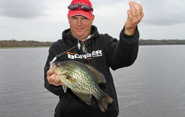 Teaser-style rigs like the Booyah Boo Rig simulate the bait pods that crappie target.