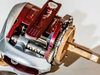 You can use some Simple Green solvent and a toothbrush to clean the pawl/worm gear.