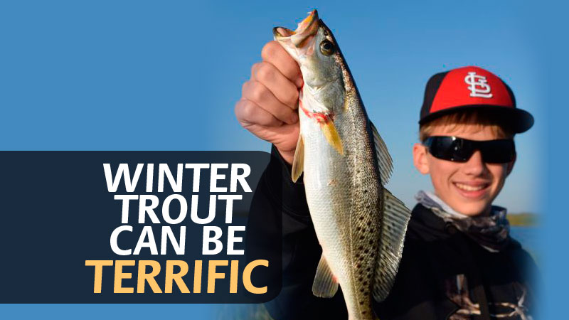 Capt. Jack Payne of Sweetwater Marina and Guide Service doesn’t particularly care for cold, wintery weather.