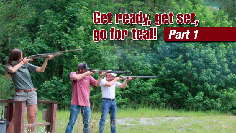 Ensure preparation meets opportunity for your teal hunts by working your retriever, cleaning your shotgun and stocking up on supplies.