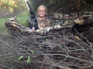 Concealment is key when selecting and brushing a ground blind in the deer woods.