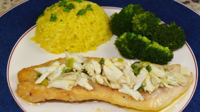 In spite of the simplicity of the dish, Treasure Island Trout has a polished and urbane taste.
