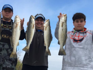 November is typically a prime month to catch speckled trout at the Trestles in Lake Pontchartrain.