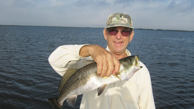 Gordon Matherne said keeper specks should be plentiful this month near the Sulfur Mine.