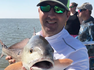 After October’s high river, Capt. Dustin Bounds suggested starting on the outside and working your way in for Venice reds.