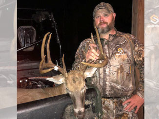 whitetail deer, Brandon Bailey, Beauregard Parish, Thompson Center