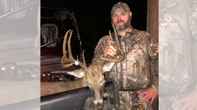 whitetail deer, Brandon Bailey, Beauregard Parish, Thompson Center