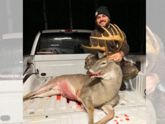 Trip Taylor downed this big DeSoto Parish 13-pointer on Oct. 24.