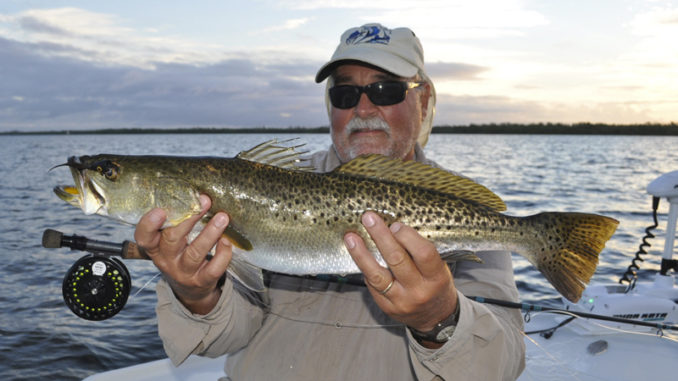 Ted Tedesco’s biggest fly rod trout, a 27 ½-inch fish, came from the Forbidden Hole.