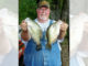 Warren Maxwell with two nice Grand Bayou winter crappie.