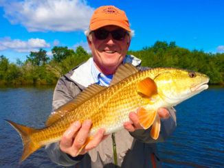 Soft plastics and spinnerbaits are both effective if you’re targeting redfish out of Lafitte this month, according to Capt. Theophile Bourgeois.