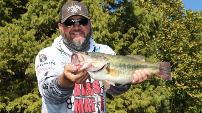 When post-frontal conditions put the bass in a funky mood, smaller and slower are helpful strategies.