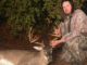 Daniel Colvin busted this 151-inch buck — from inside the living room of his Union Parish camp.