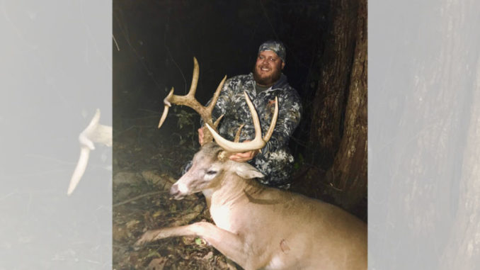 Brantley Ray of Mound nailed this big Madison Parish 13-pointer at 200 yards on Nov. 10.