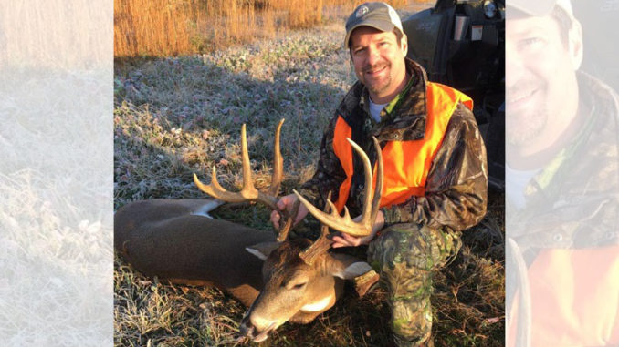 Brent Smart, of Mangham, shot this big RIchland Parish 11-point on Dec. 6.