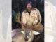 Zack Calhoun, of Vidalia, let this buck that had a messed up rack last season walk - then took it down this year as a Concordia Parish 12-pointer.