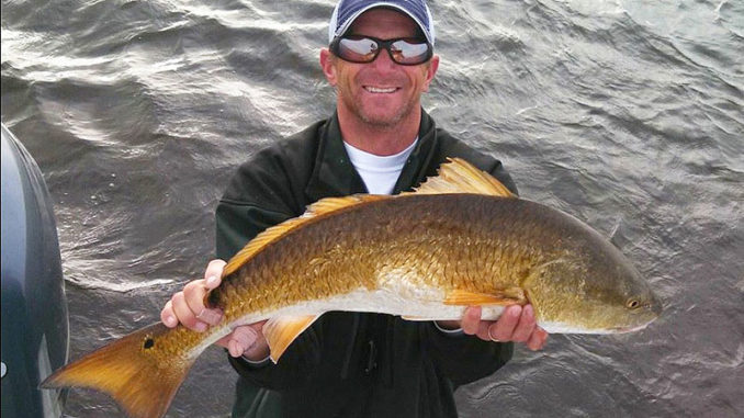 Capt. Chad Dufrene expects the redfish bite to remain consistent out of Delacroix - if Mother Nature cooperates.