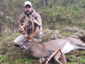 Beau Chenevert and his impressive Avoyelles Parish 13-pointer.