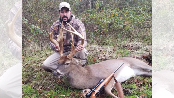 Beau Chenevert and his impressive Avoyelles Parish 13-pointer.