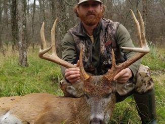 Aaron McCready shot this big Morehouse Parish 10-pointer on Jan. 4, 2019.