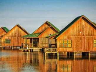 Poverty Point: Not only can you rent a cabin here, but you can fish in the lake right off the back porch. (Photo courtesy P.J. Hahn©2018)