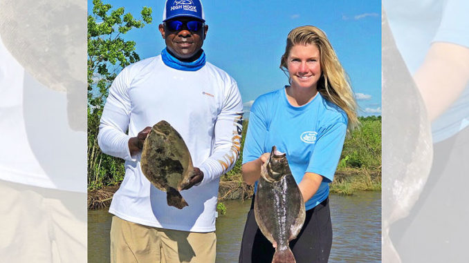 Flounder should be in the marshes around Lake Charles through June.