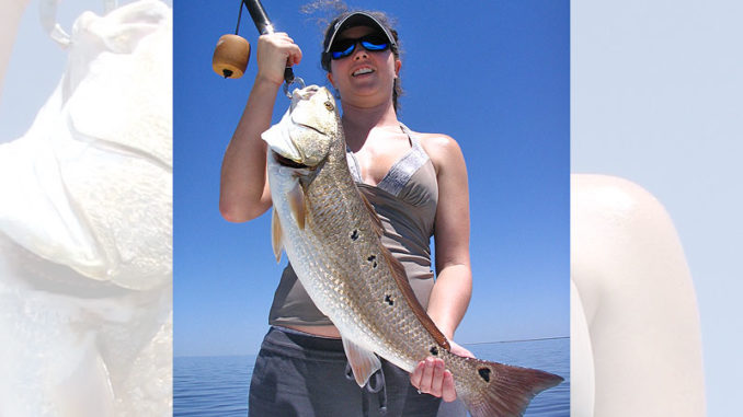 Despite flooding and a blue-green algae bloom, Gulf fishermen are still catching plenty of redfish, even though they might be in different areas.
