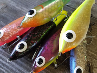 Paul Brown baits, including the Corky, Fat Boy, Soft Dine and Devil, have the reputation of being more productive as the water cools in fall and winter. The author put them to the test.