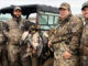 These hunters enjoyed a good hunt and a bonus specklebelly goose during the first split.