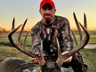 Cory Fontenot and his big Tensas Parish 10-point buck.