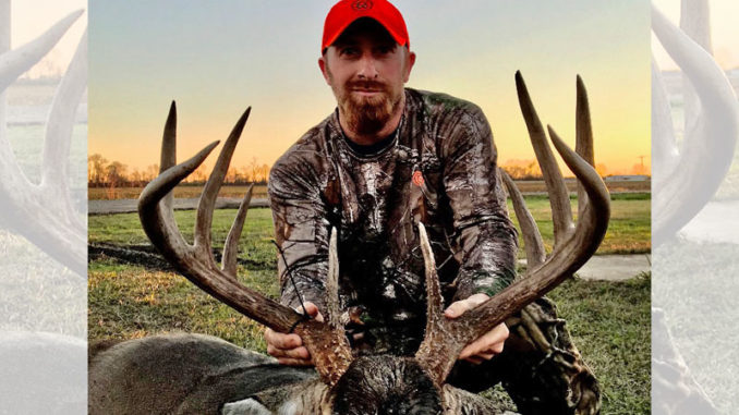Cory Fontenot and his big Tensas Parish 10-point buck.