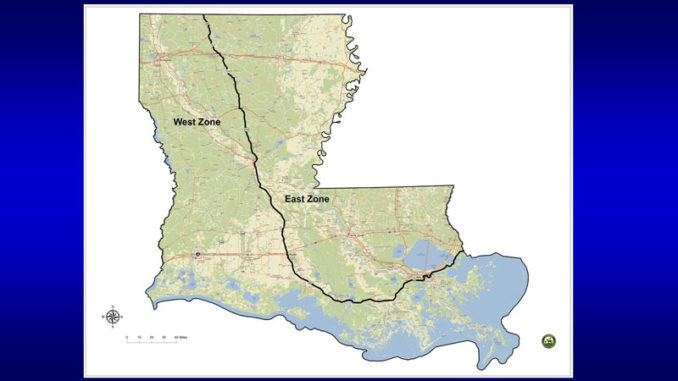 New waterfowl zones for the 2021-25 waterfowl hunting seasons.
