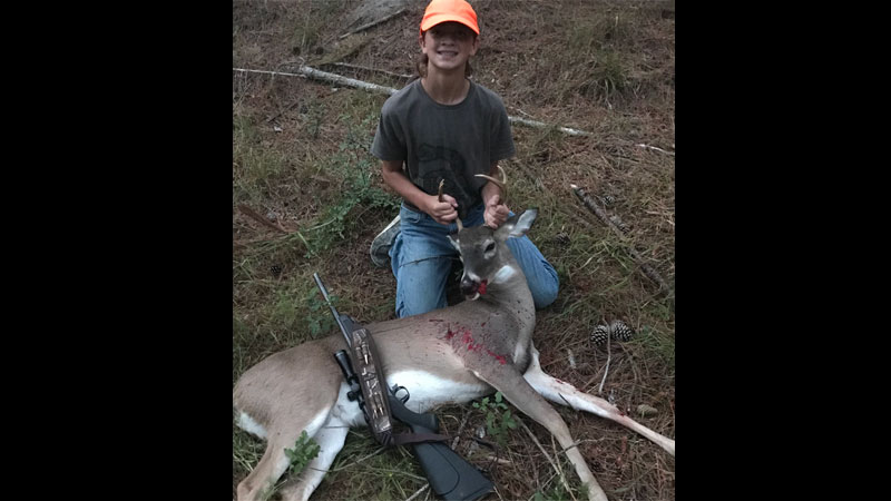 Logan's opening week buck