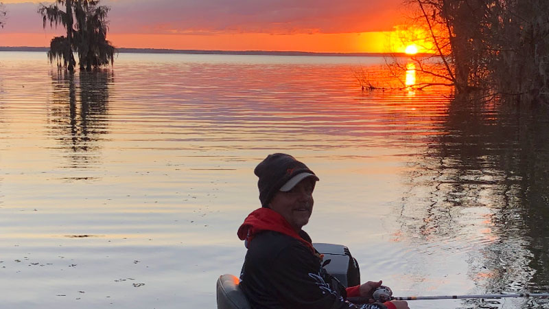 Lake Verret bass fishing