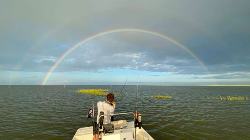 Cocodrie double-rainbow