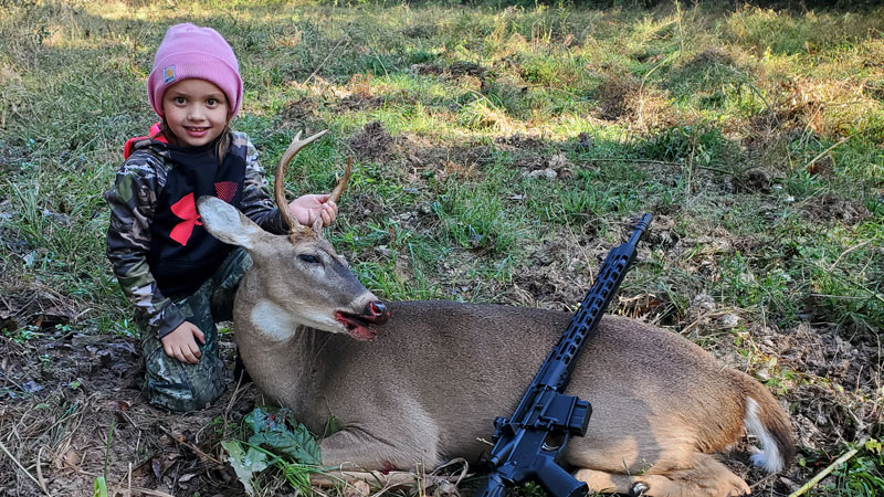 Daughter's first deer