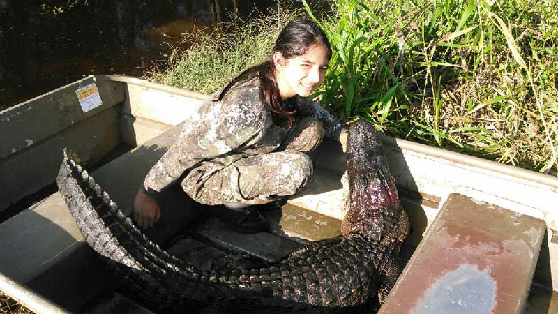 First alligator hunt