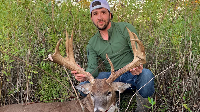 Patrick Kennedy took this big Red River Parish buck on Nov. 2 when his 7 mm magnum found its target 285 yards away.