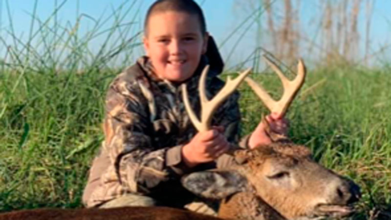Lucas bags first buck