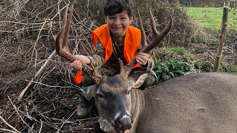 Seven-year-old Dodds takes beautiful 9-point in MS