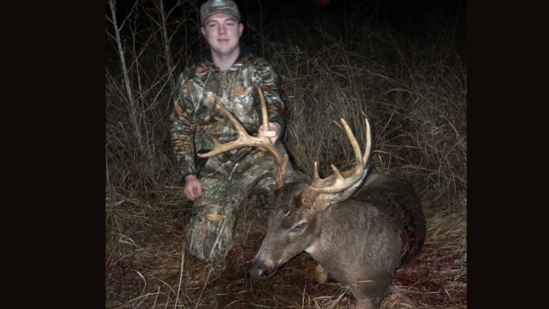 First-time bowhunter Haiden Pruitt scores big in Simsboro