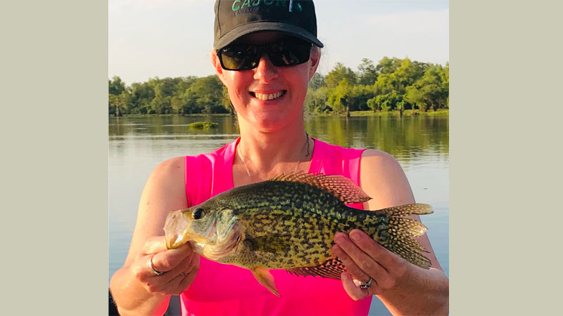 Sac-a-lait out of Atchafalaya Spillway