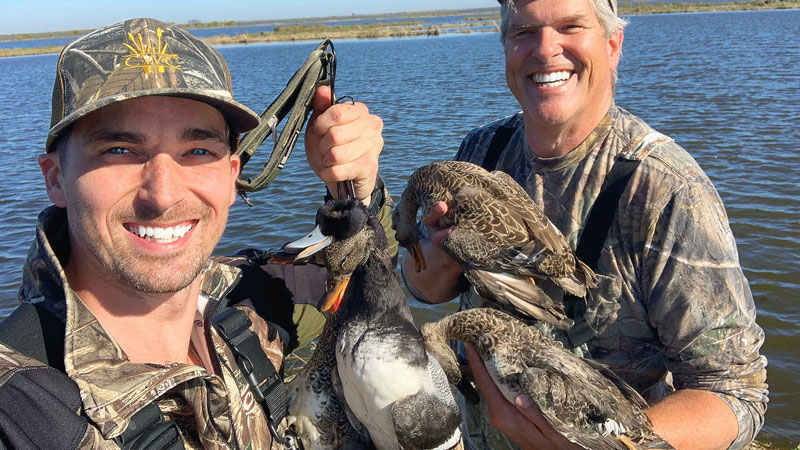 Deer hunter's first duck hunt
