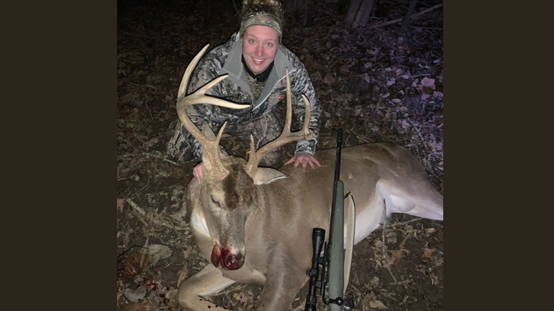 New Year's Day buck