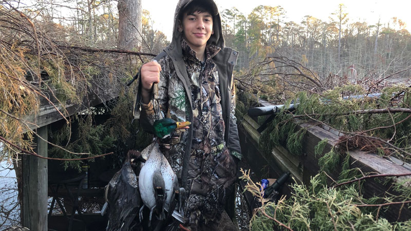 Duck hunt in Beaver