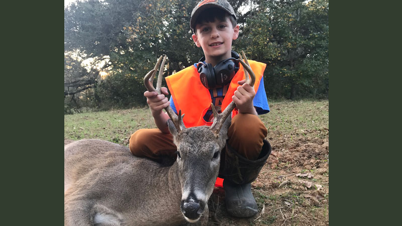 First buck for Benjamin