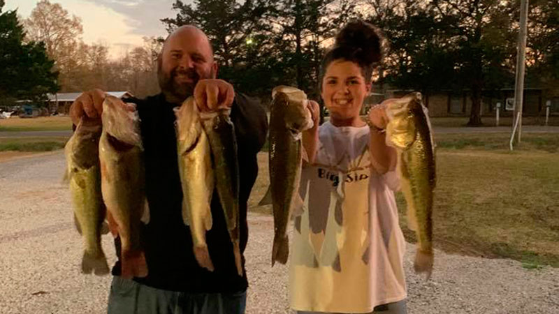 Catching big girls in the Saline/Larto Complex
