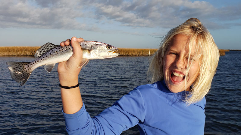 Kreiger's first trout