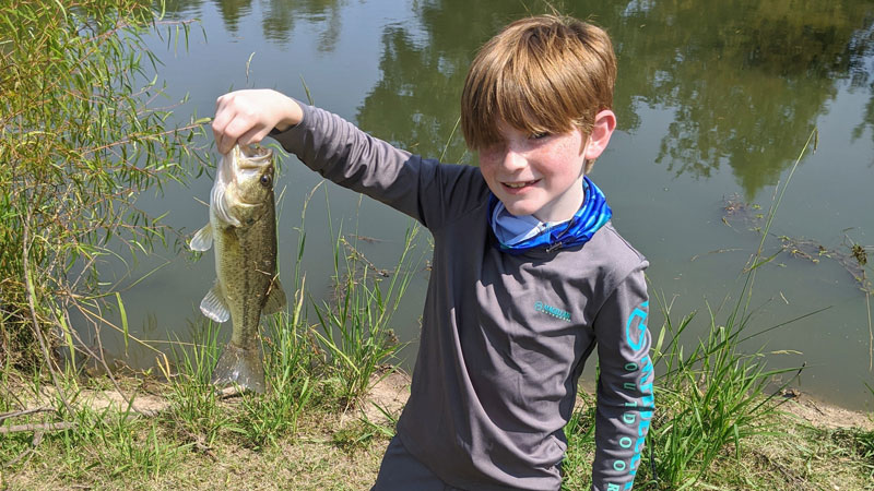 Fascinated with fishing